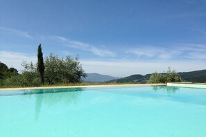 Schwimmbad des Ferienhauses