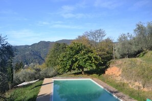 Schwimmbad des Ferienhauses