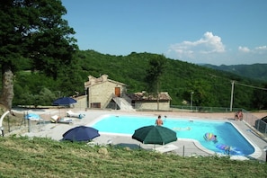 Piscine maison de vacances