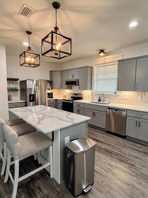 Spacious kitchen