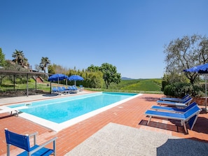 Piscine maison de vacances