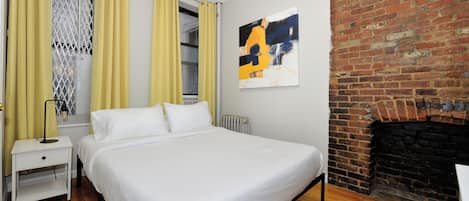 Bedroom #1 with a queen bed