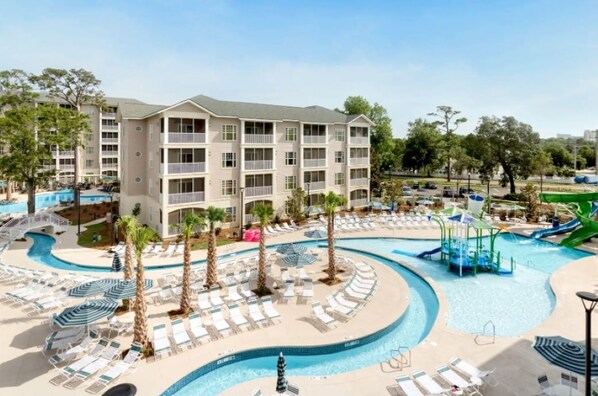 Lazy River and pools