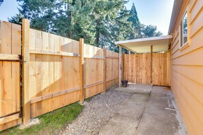 Fenced Patio