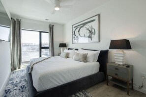 Experience Music City charm in a stylish and cozy bedroom.