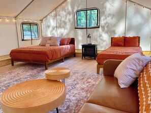 Sleeper sofa inside