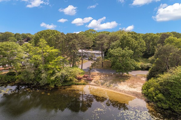 Located right across from the pond!