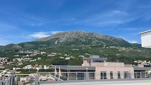 Blick von der Unterkunft