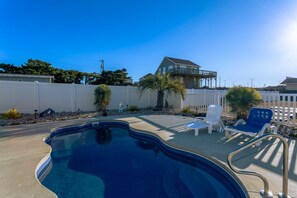 Take a dip in the Private Pool!