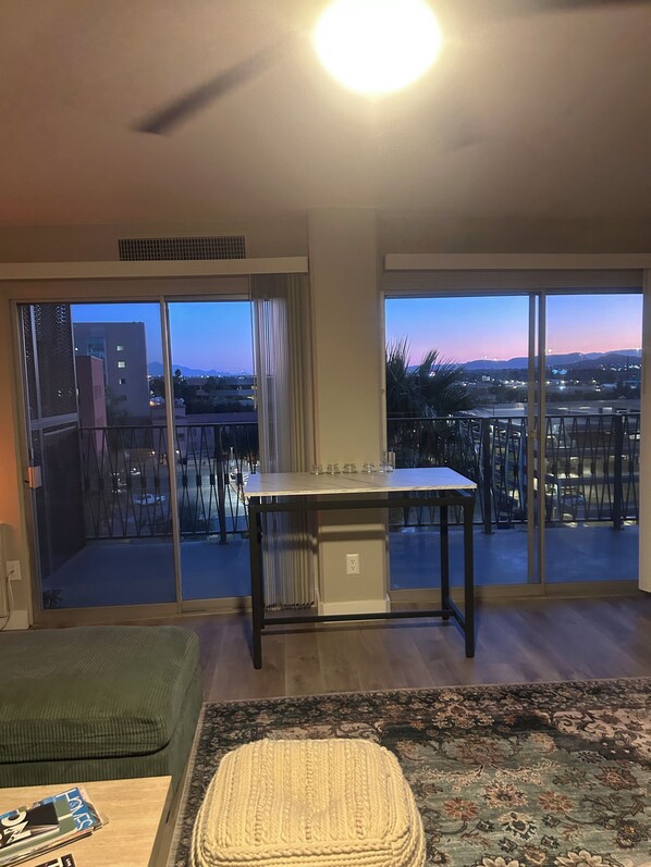 Fabulous view from the living room