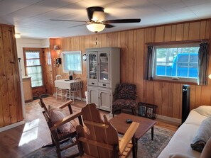 OVERALL:  One of the two living rooms.  