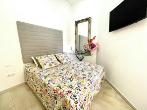 Separate bedroom with smart TV