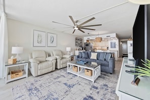 ALL the comforts!