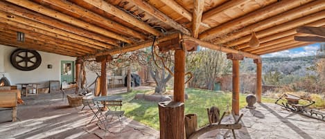 Tons of outdoor living space