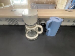 Kaffe och/eller kaffebryggare