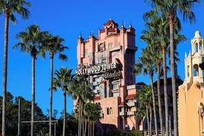 Just minutes from Hollywood Studios