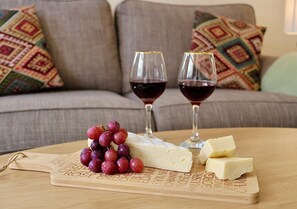 Perfect spot to unwind with wine and nibbles after a day exploring Woodbridge.