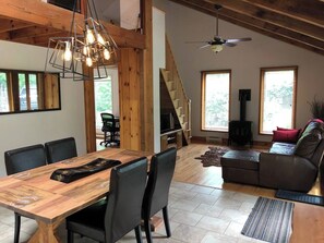 Dining table and living room (1)