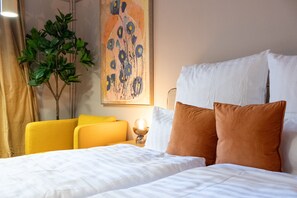 Yellow bedroom