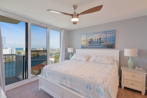 Ceiling Fan, Indoors, Lamp, Furniture, Bed
