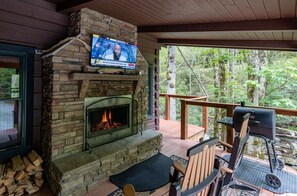 Outdoor Fireplace