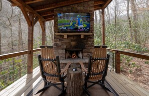 Outdoor Fireplace