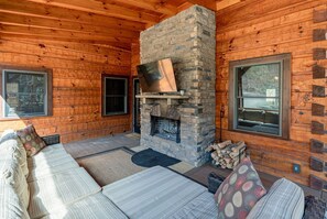 Outdoor Fireplace