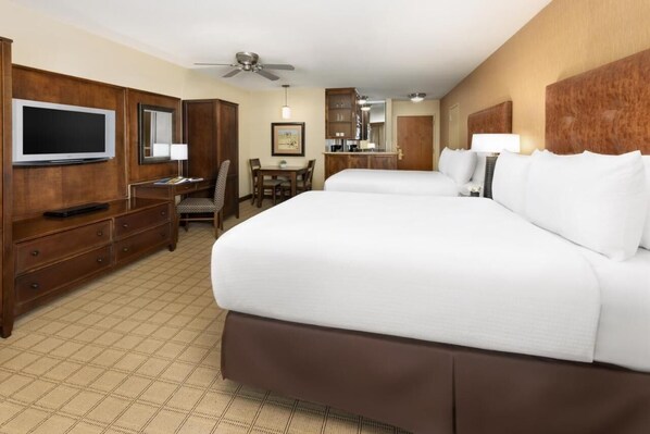 Unit with 2 Queen beds