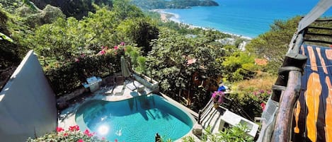 Pool with Town View