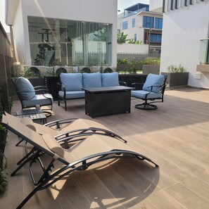 Vista del balcone