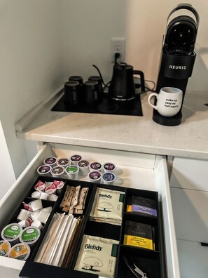Kaffe och/eller kaffebryggare