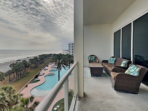 Private Balcony, Sunrise Views