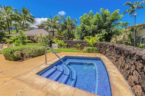 Enjoy a refreshing dip in the hot tub, the perfect spot to unwind after a day of adventure.