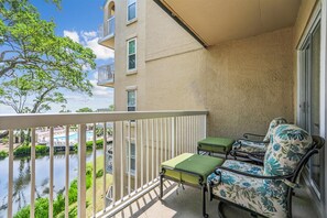 Private Balcony with Ocean Views at 301 Barrington Arms