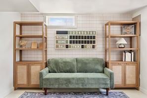 Fun Lower Level Game Room 