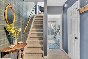 stairs to upper level