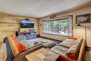 Living room with Smart TV