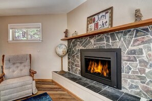 Living Room Gas Fireplace