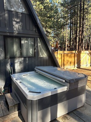 Private hot tub
