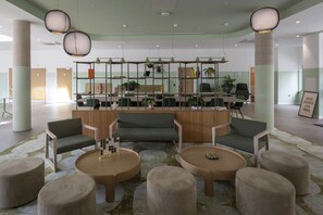 Sala de estar en el lobby