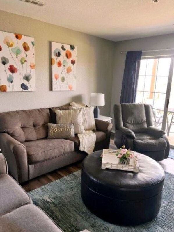Living Room with Sofa Bed