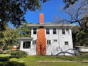 Original features restored: floors, fireplaces, windows, doors.