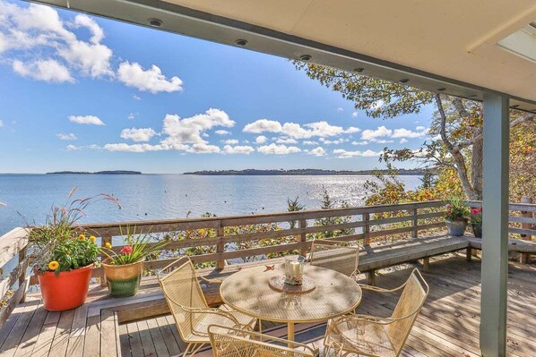 What a view from the deck of Square Top!