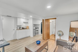 Unwind in this thoughtfully designed space that blends comfort, style, and function.