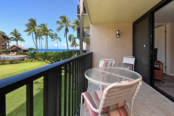 Living room lanai view