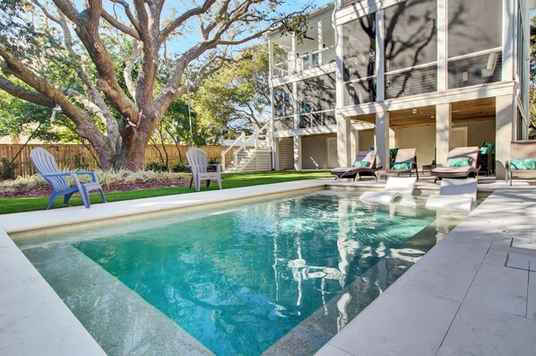 Beautiful private pool.