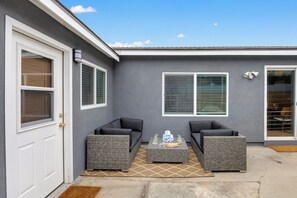 Outdoor living.