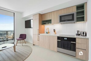 Fully equipped kitchen for your culinary adventures.