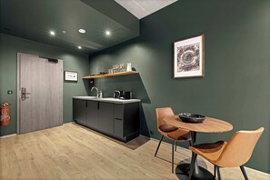 Kitchen and dining area