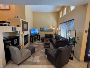 El Dorado Ranch San Felipe Vacation Rental Condo 11-2    Living room